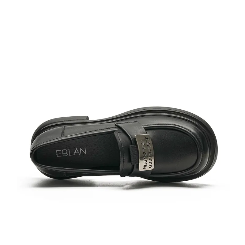 EBLAN Loafers Women's Black-3