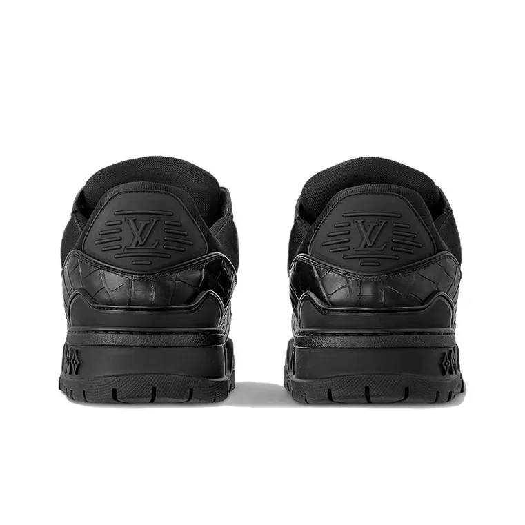LOUIS VUITTON LV Trainer Maxi Sneaker Black-3