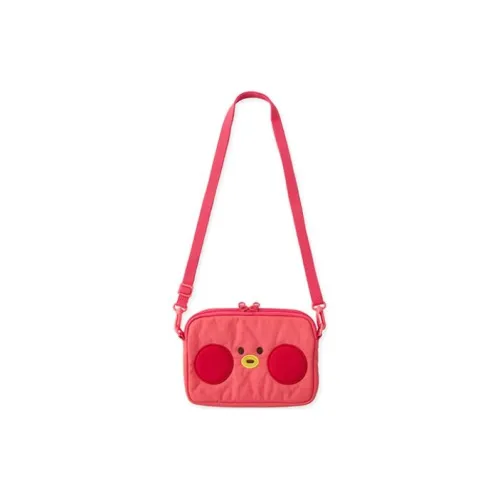 LINE FRIENDS BT21 Shoulder Bags Red