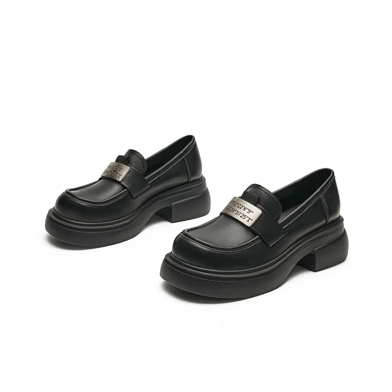 EBLAN Loafers Women's Black-2
