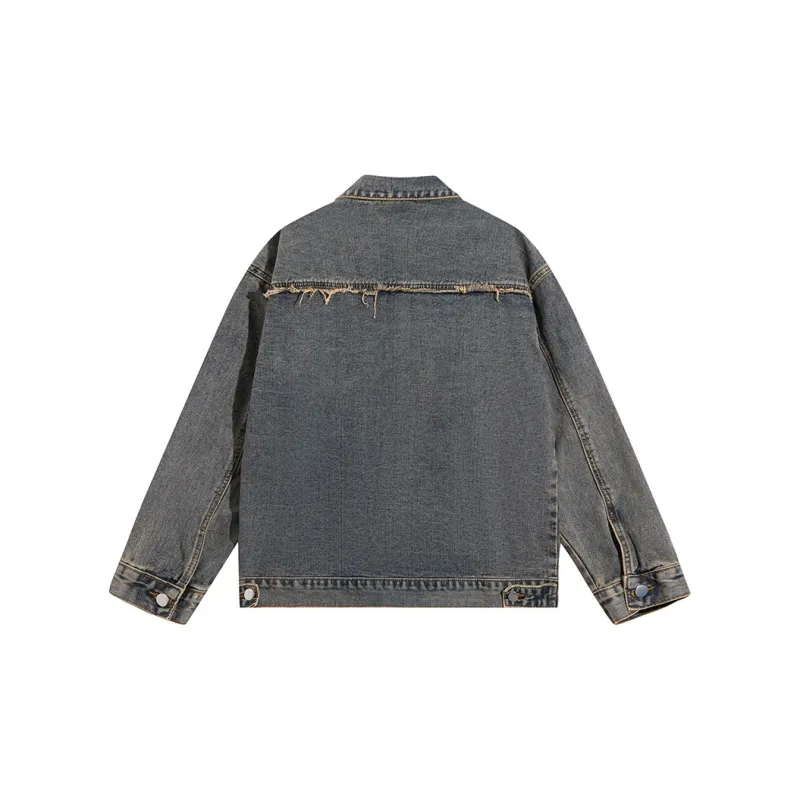 AMBER LIGHT Denim Jacket Unisex-3
