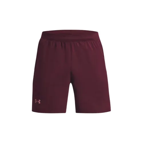 Under Armour Launch Casual Shorts Men Deep Red