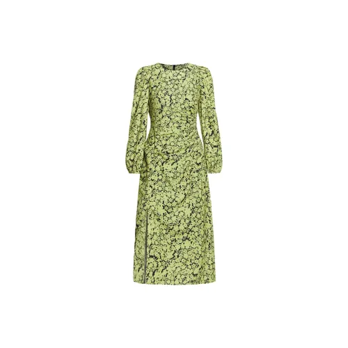 THE SEA LIFE Morandi Joint Name Long-Sleeved Dresses Women's Lime Green