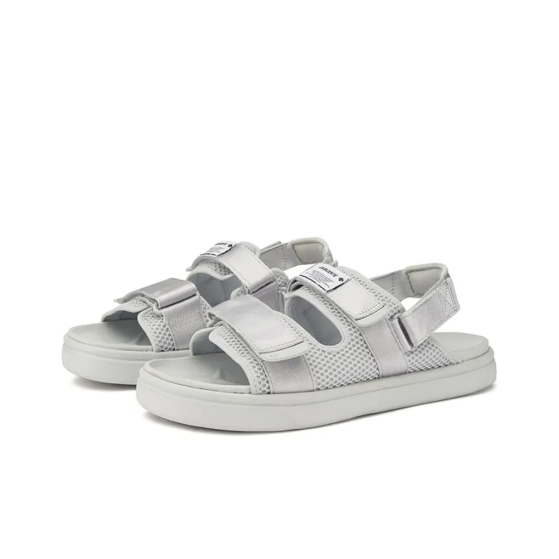 DESCENTE Modern Style Beach Sandals Unisex Gray-3