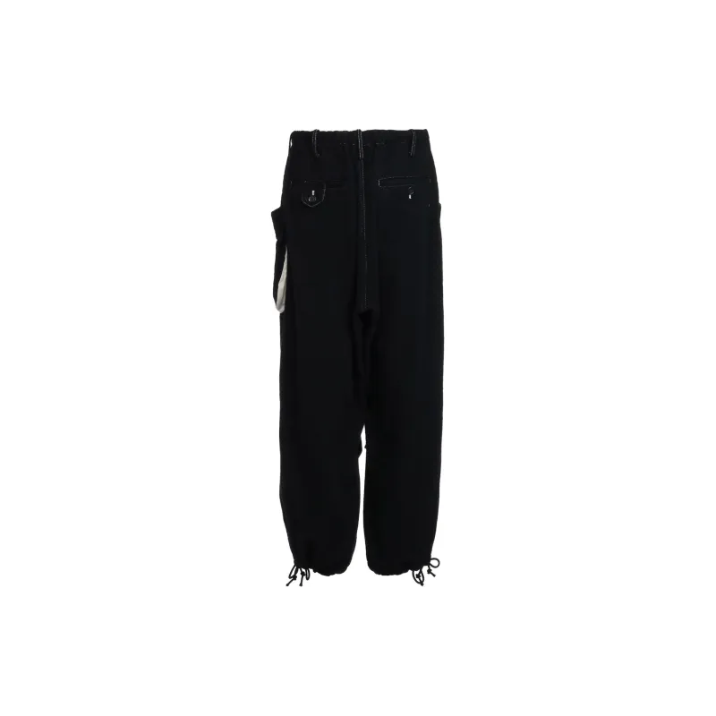 Yohji Yamamoto Cargo Pants Unisex Black-2