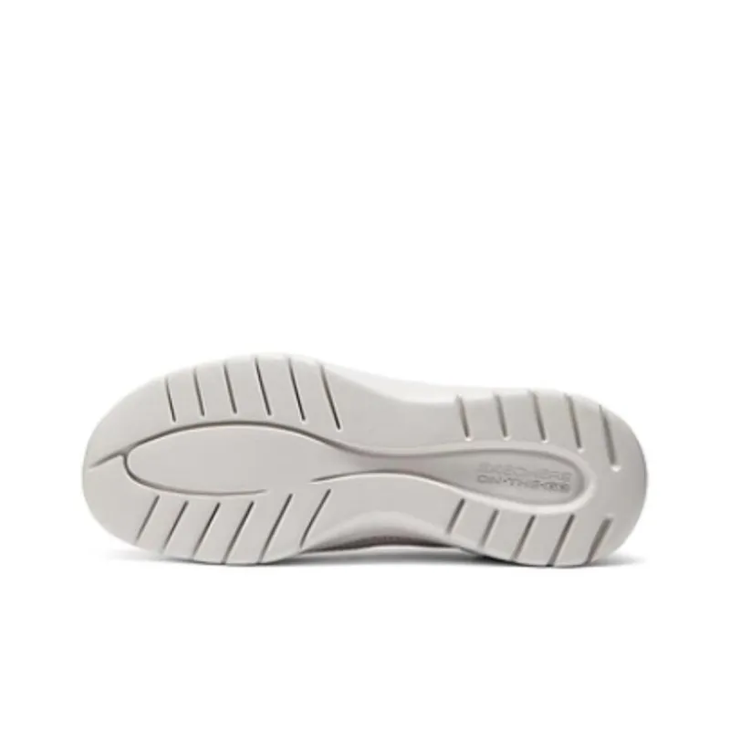 Skechers On The GO Fle Anti Slip Wear Resistant Low Top Casual Shoes Women's Beige-4