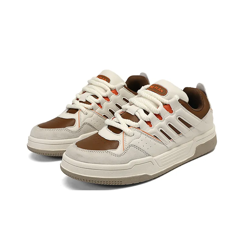 FINEPLAN Slip-Resistant Low-Top Skateboard Shoes Unisex-8