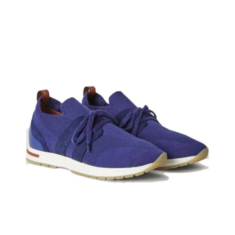 Loro Piana Low-Top Casual Shoes Women's Dark Blue-2