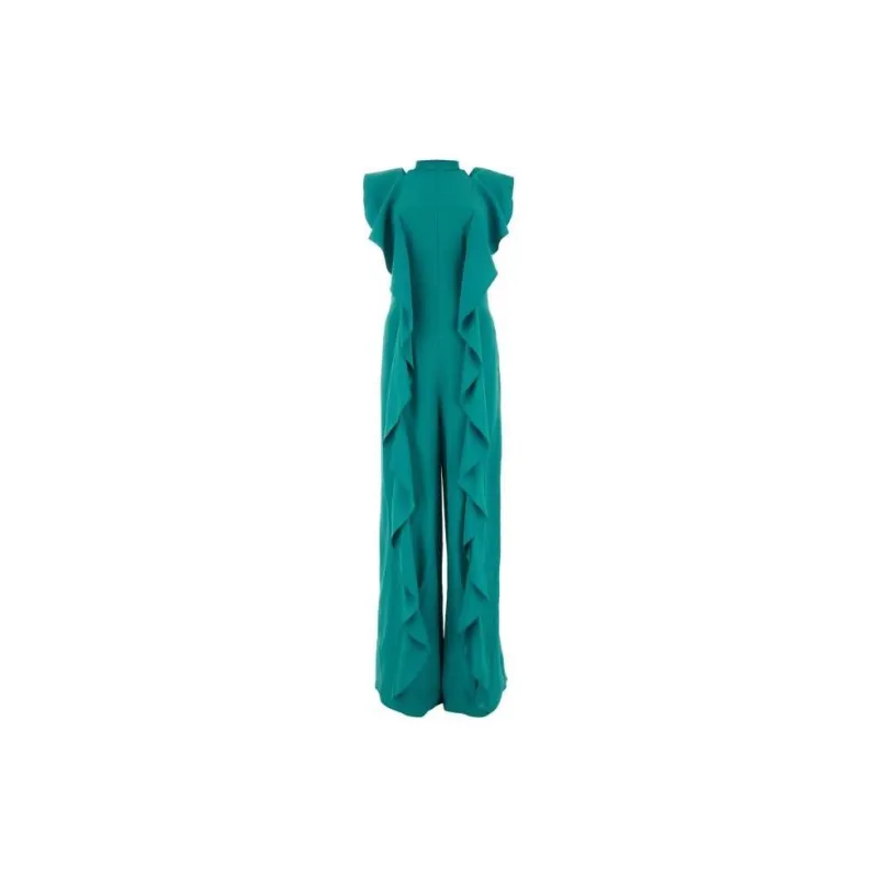 ALBERTA FERRETTI Jumpsuit Women's Emerald Green-1
