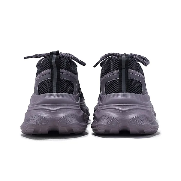 SELAIYA Slip Resistant Lightweight Height Increasing Low Top Chunky Sneakers Women's-4