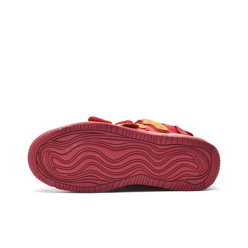 EstherShop Anti Slip And Wear Resistant Lightweight Low Top Skateboard Shoes Unisex-5