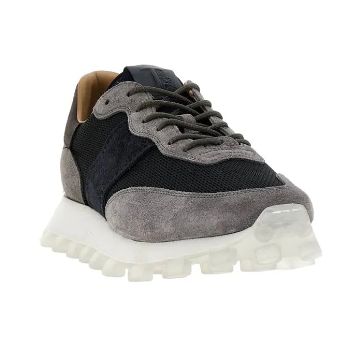 TOD'S Round Toe Lace Up Sneakers-2