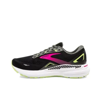 Brooks Women's Adrenaline GTS 23 2A Narrow 'Black Gunmetal Pink'