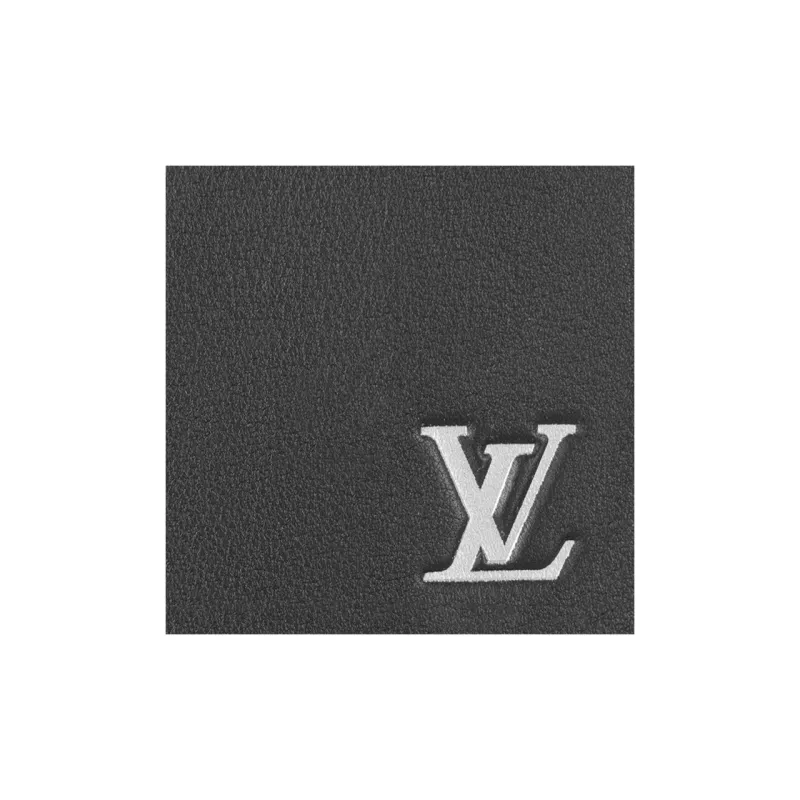 LOUIS VUITTON Pocket Organizer Lv Blason Black-5