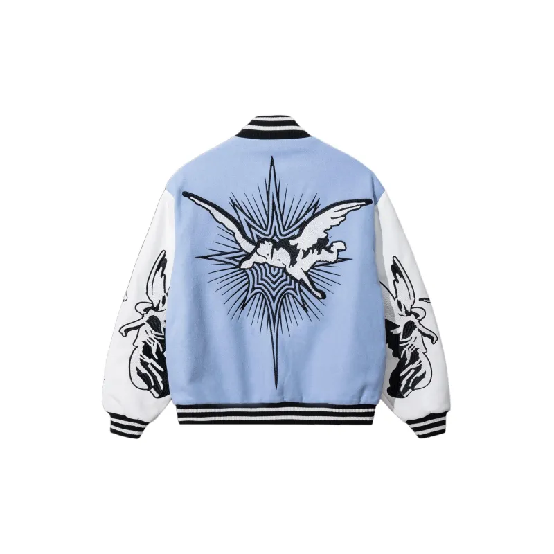 Revenge Jackets Coats Unisex Light Blue-1