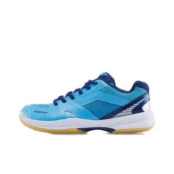 Kawasaki Ball Mania Series Cushioning Wear-Resistant Low-Top Badminton Shoes Unisex Blue White