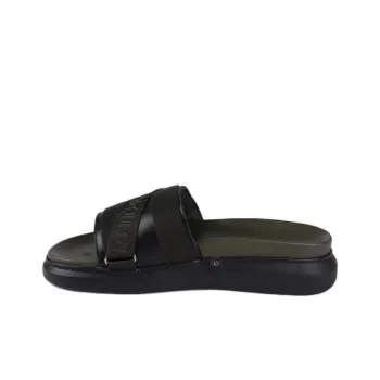 Alexander McQueen Slide Slippers Men's Green