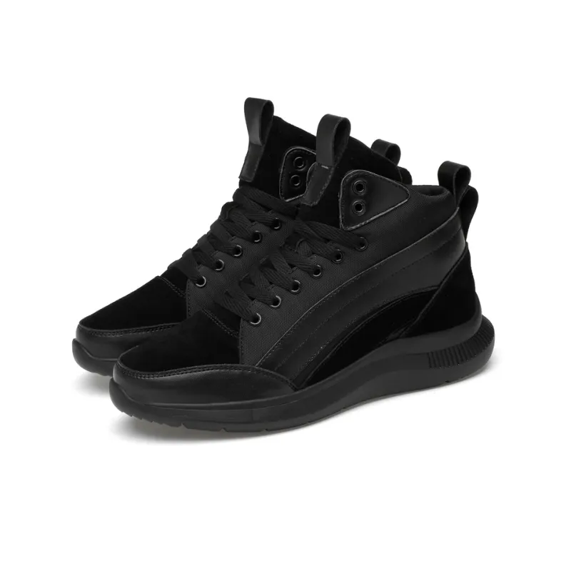 Mansion Bull Cushioning Height Increasing High Top Running Shoes Men's-35