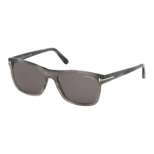 TOM FORD Acetate Irregular Shape Sunglasses Men's Green
