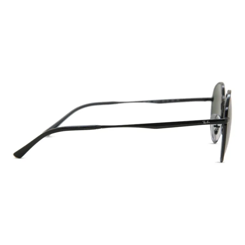 RayBan Metal Round Sunglasses Unisex Black-2