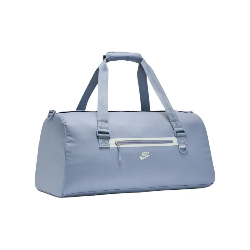 Nike Polyester Handbag, Shoulder Bag, Crossbody Bag, Travel Bag Unisex Gray Slate & Light Silver-1