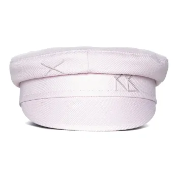 RUSLAN BAGINSKIY Cotton Berets Women's Light Pink