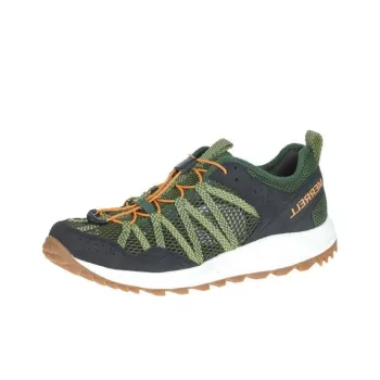 MERRELL Wildwood Aerosport Durable Breathable Low-Top Outdoor Shoes Men's Green