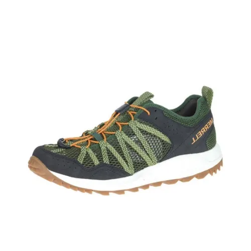 MERRELL Wildwood Aerosport Outdoor Shoes Men Low-Top Green