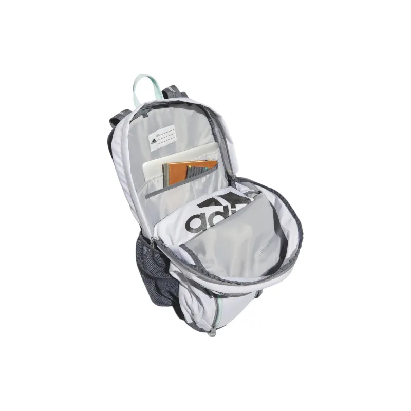 Adidas Prime Backpack White/Orchid/Semi Flash Green-3