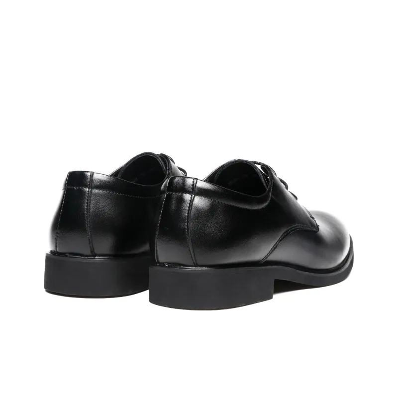 FAPAI Dress Shoes Men Low Top Yellow Brown/Black/Dark Brown-3
