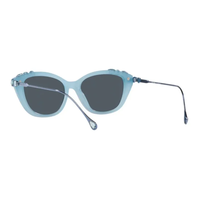 Swarovski Rectangular Sunglasses Men's Blue-2
