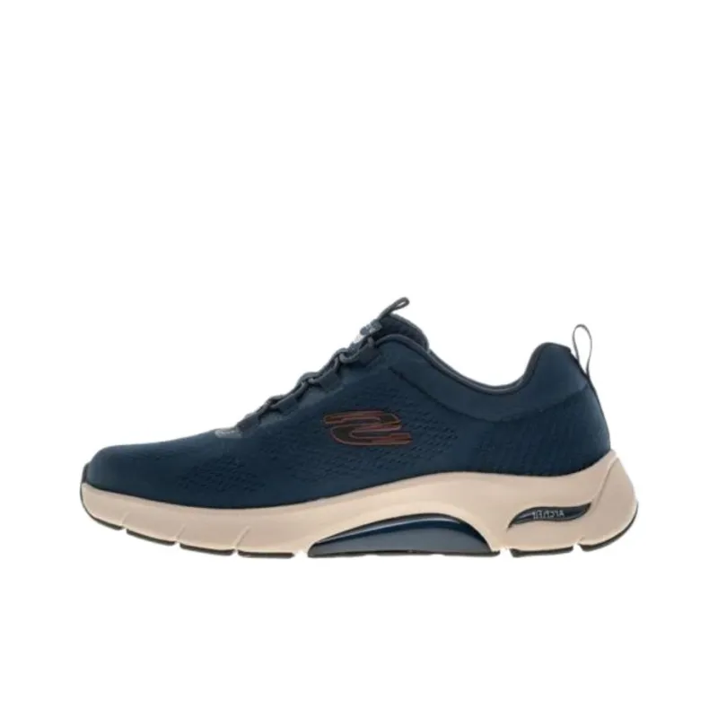 Skechers SKECH-AIR ARCH FIT Durable Breathable Low-Top Running Shoes Men's Blue-0