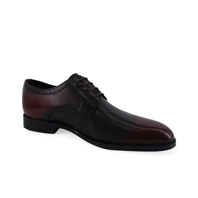 TRANOI Dress Shoes Men's Burgundy-2