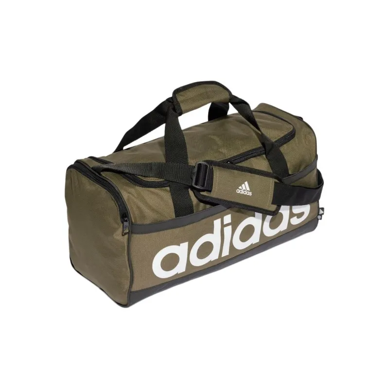 Adidas Essential Recycled Polyester Shoulder Bag Crossbody Bag Handbag Gym Bags Large Size Unisex Khaki-2