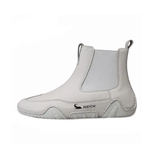 BECK Casual Shoes Women's High-Top Off White