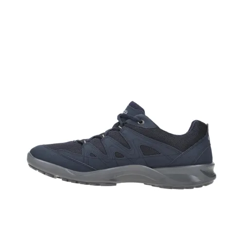 Ecco Casual Shoes Men Low-Top Dark Blue