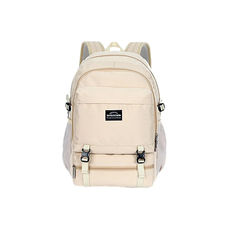 SUISSEWIN Fabric Student Backpack Laptop Bag Regular Unisex Multicolor-0