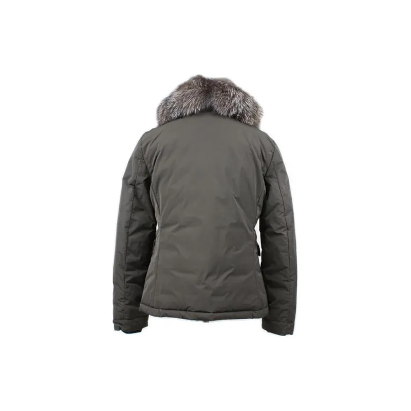 Moncler Down Jacket Women's Army Green-1