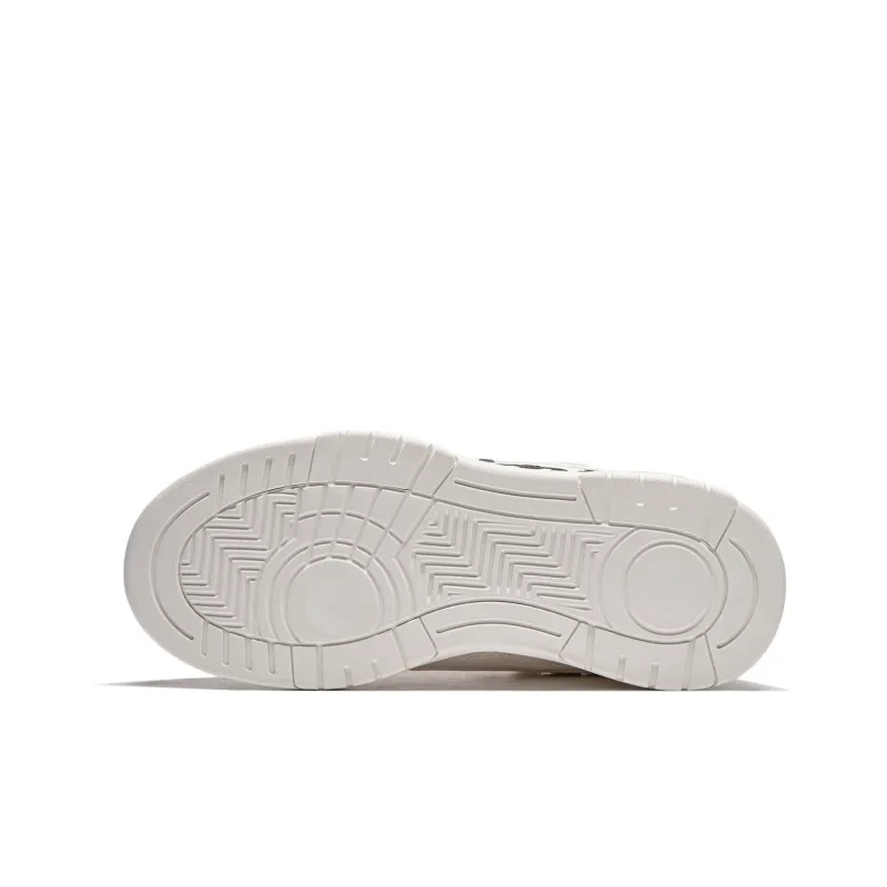 LiNing Low Top Skateboard Shoes Men's Mist White-6