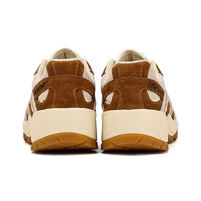 FANZAO Anti Slip And Wear Resistant Lightweight Low Top Casual Shoes Unisex Light Brown-3