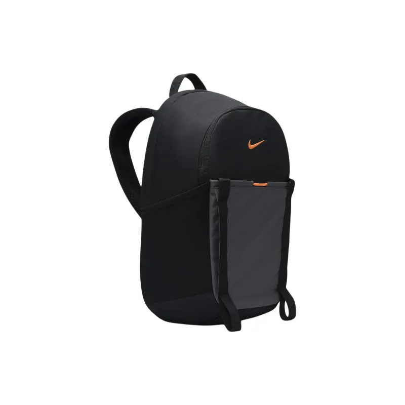 Nike Fabric Backpack Regular Unisex Black & Coal Black & Dutch Orange-2