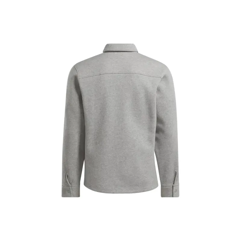 Reebok CLASSIC WDE FLC OVERSHIRT Jackets Coats Unisex Gray-1