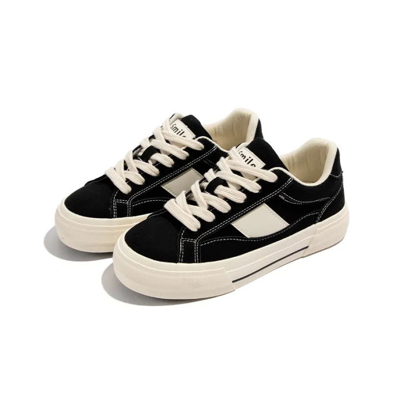TUOPIN Slip Resistant, Abrasion Resistant, Breathable, Height Increasing Low Top Skateboard Shoes Unisex-2