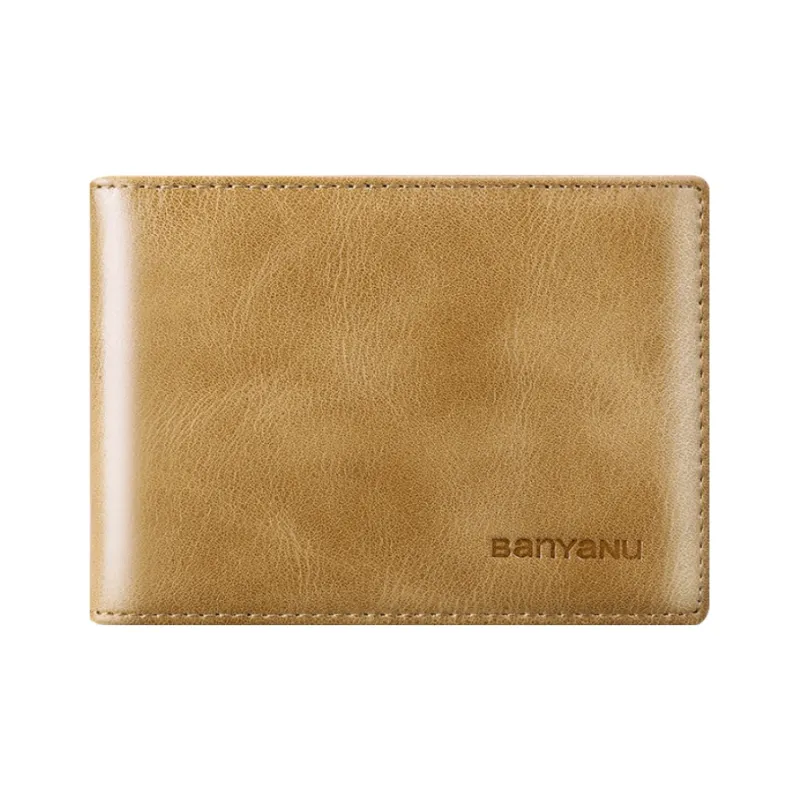 Banyanu Top Grain Cow Leather Passport Holder Regular Unisex Multicolor-0