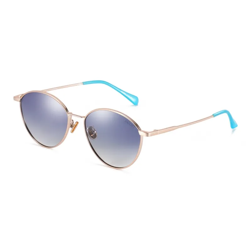  JIGOTT Metal Oval Sunglasses Unisex-6