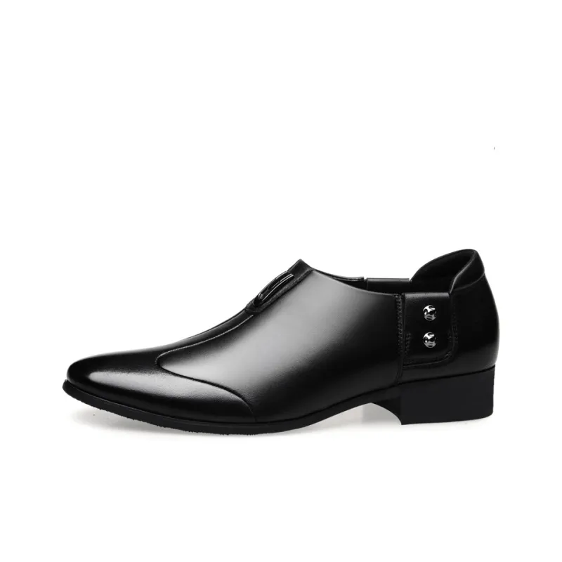 DTN Dress Shoes Men Low Top Black/Brown-1