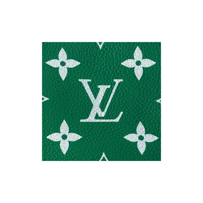 LOUIS VUITTON Speedy P9 Bandoulière 40 Monogram Leather Green-6
