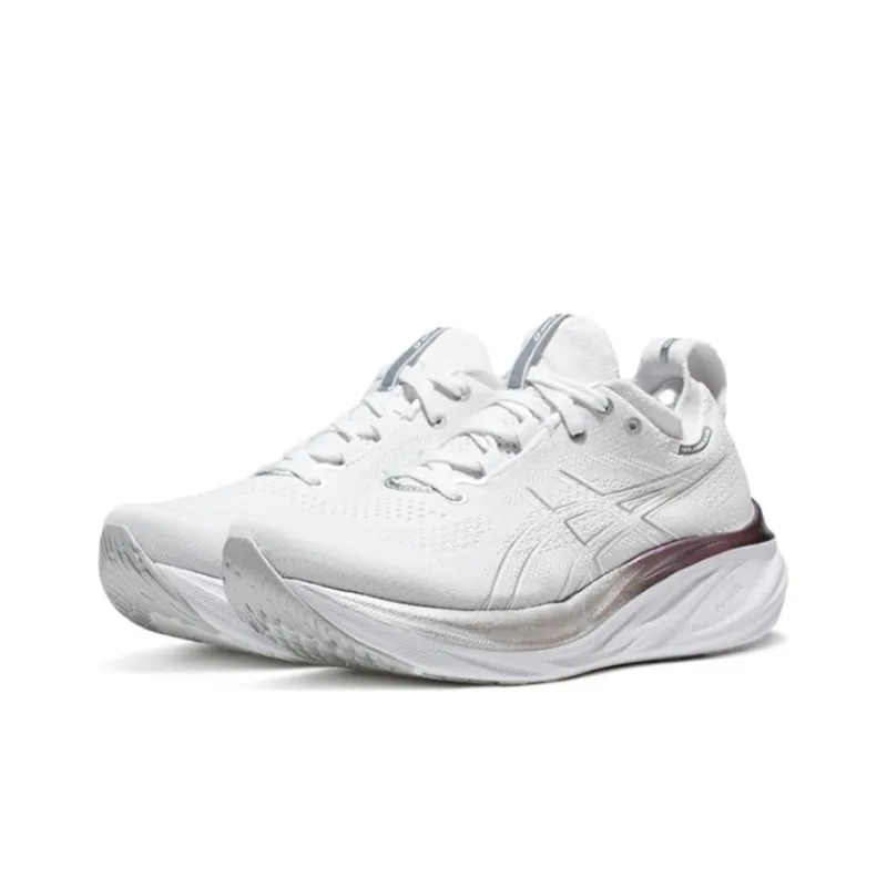 Asics Gel Nimbus 26 Platinum 'Real White Pure Silver' Women's-1