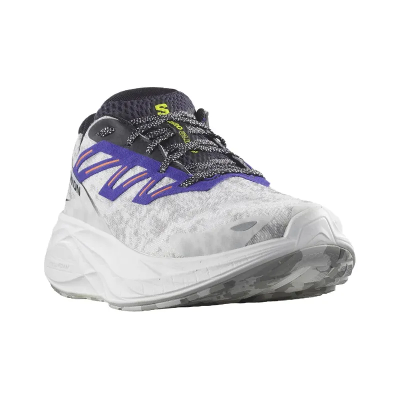 SALOMON Aero Glide Shock Absorbers Low Top Running Shoes Men's Gray Blue-2