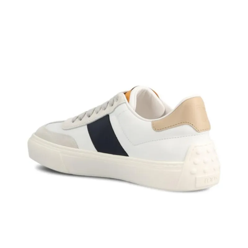 TOD'S Round Toe Lace Up Sneakers-3
